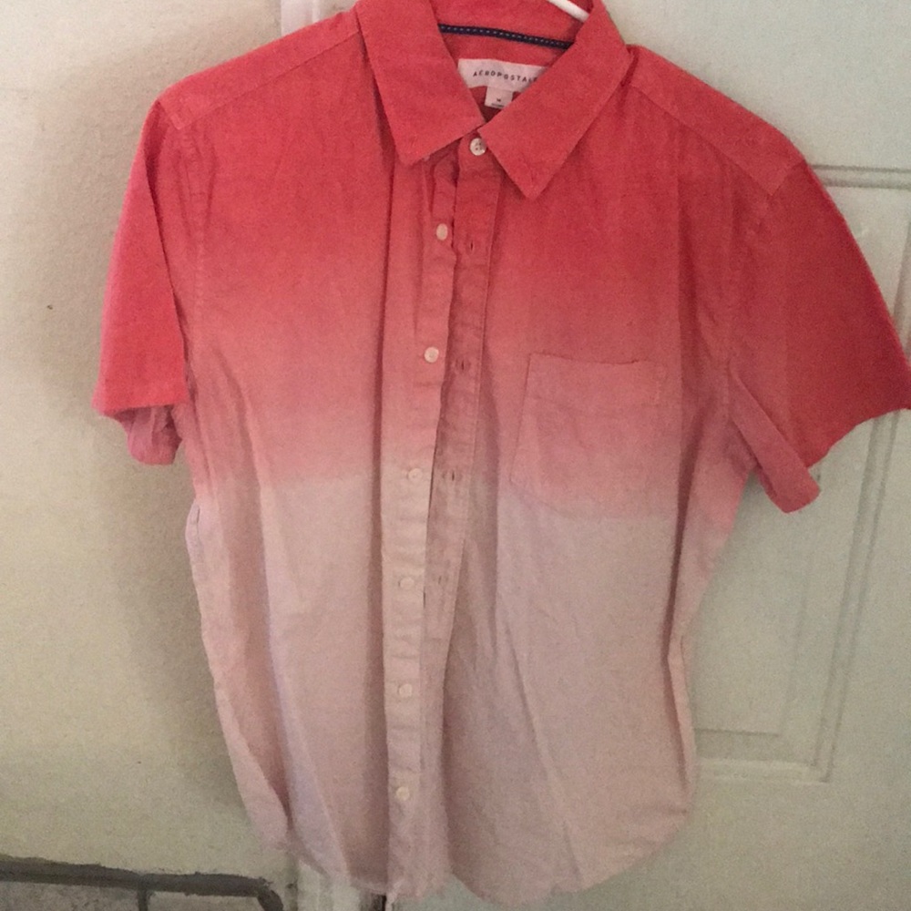 Button down pink shirt